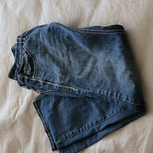 Gently Used Rock and Roll Blue Jeans